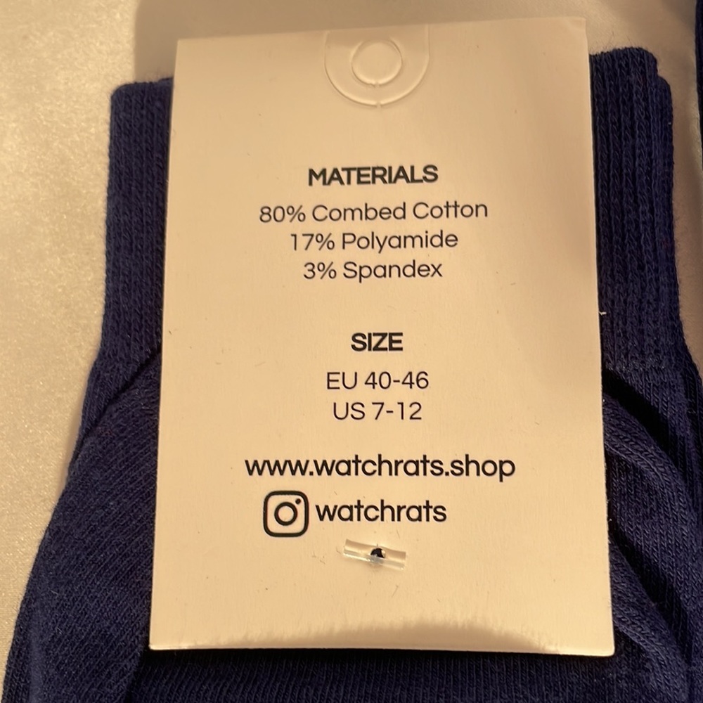 COPY - Watch socks from the Watch Rats. - Picture 4 of 5